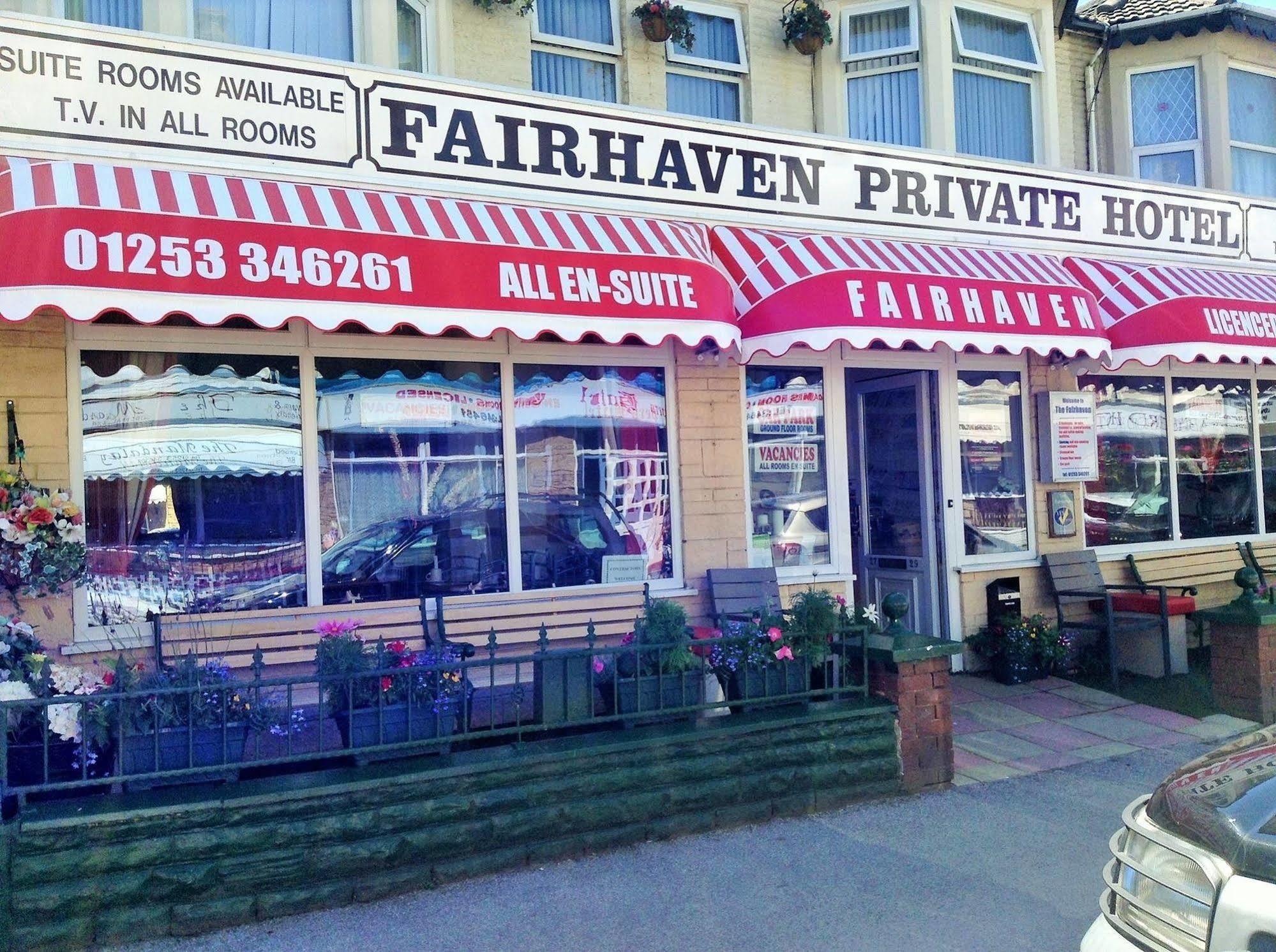 Fairhaven Hotel On Woodfield Road Blackpool Exteriör bild